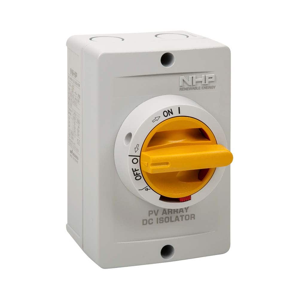DC ISOLATORS ARE APPROVED TO THE LATEST SAFETY STANDARDS Industry