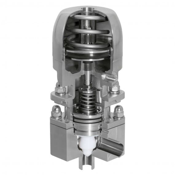 Hygienic control valve from GEMU