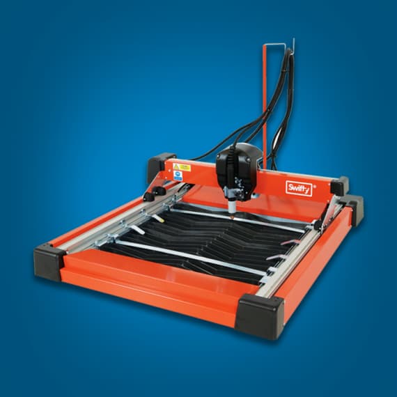CNC plasma cutting table