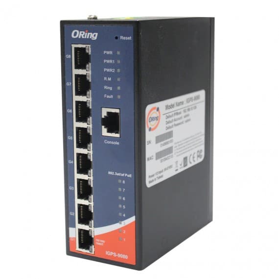 Managed industrial ethernet switch