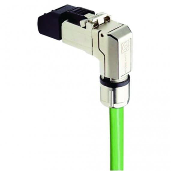 right-angle RJ45 industrial Ethernet connectors