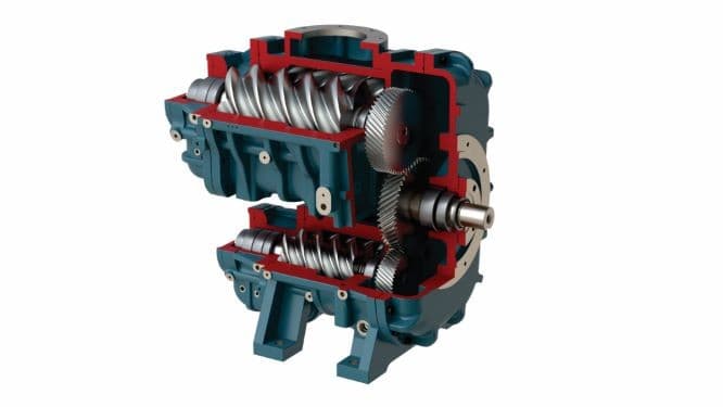 When PMFV is applied through two stage technology models it can provide up to 50% increased efficiency over conventional compressor types. 