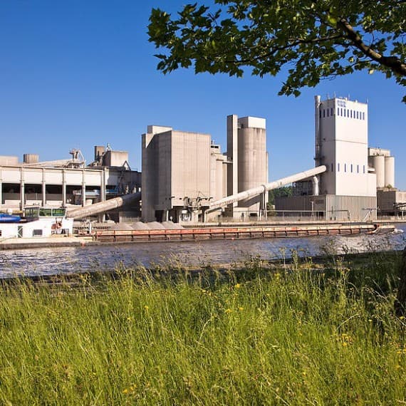 Belgian cement works