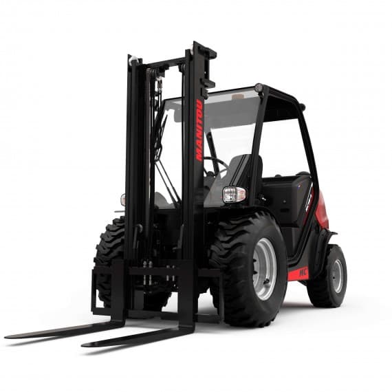 Manitou rough-terrain forklift