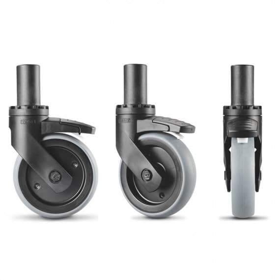metal free castors from Tente
