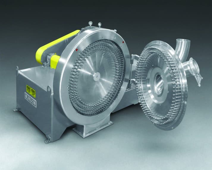 Fine job … new stainless steel Pin Mill from Munson