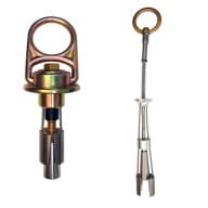 New fall protection mining anchors