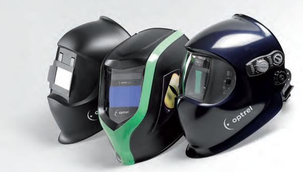 Ultimate protection. Optrel high quality welding helmets