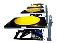 Cutting edge scissor lift from Optimum