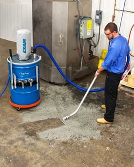 New Premium Chip Vac makes cleaning easy