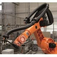 Safe retraction system for robotic cables