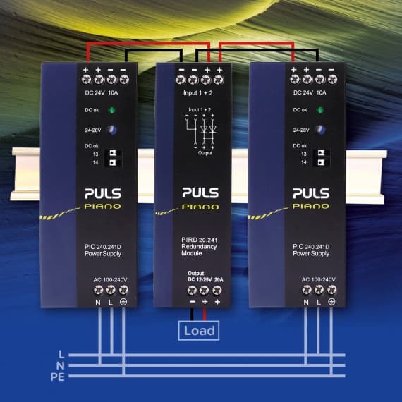Diode redundancy module