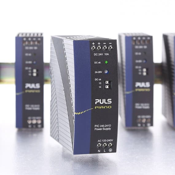Slimline DIN-rail power supply