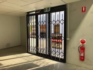 Trellis doors