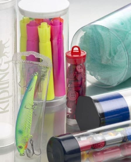 STOCKCAP’s Clear Plastic Packaging Tubes are ideal for medical implants & devices, cutting tools, posters, welding rods, cosmetics, confectionary but, really… the applications are endless!