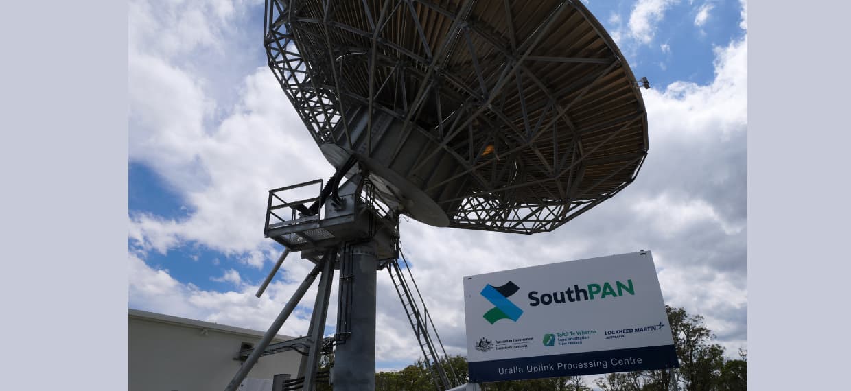 First SouthPAN satellite dish installed | Industry Update Manufacturing ...