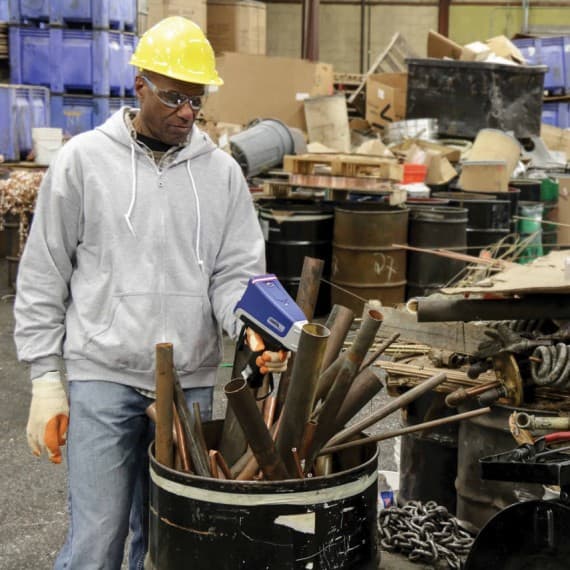 Scrap metal analysis