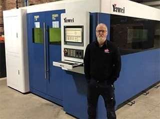 Yawei laser cutter