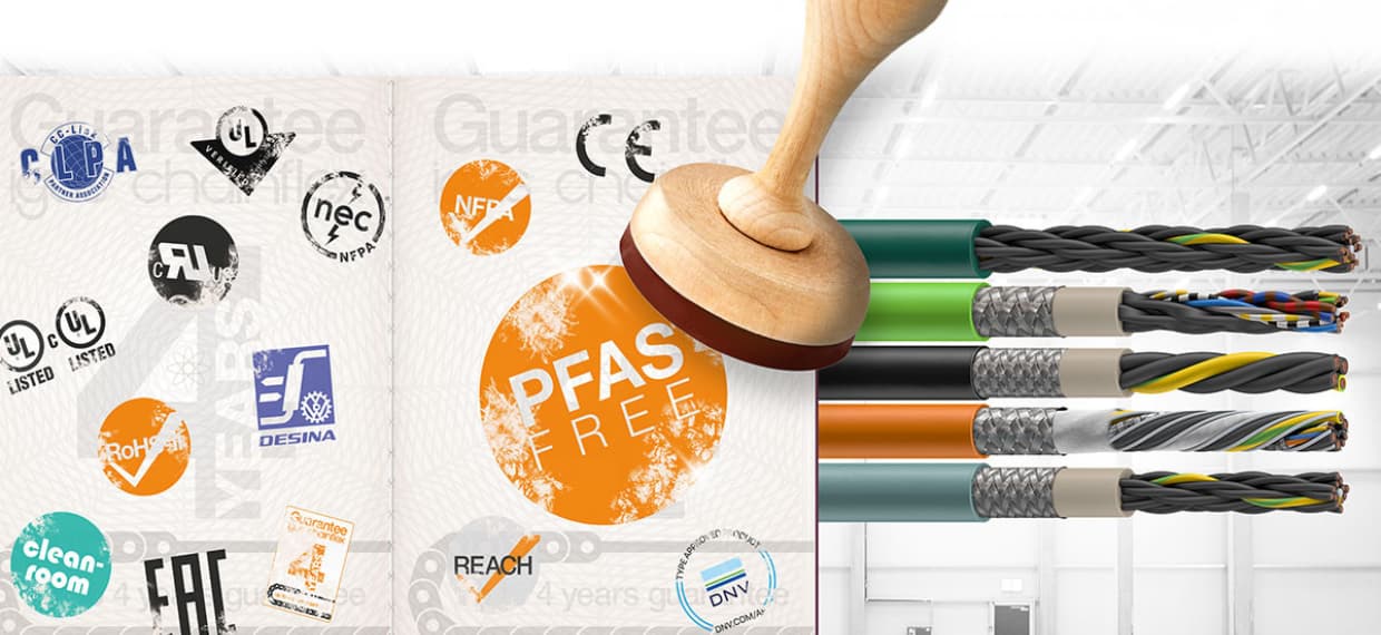 Chainflex cables without PFAS | Industry Update Manufacturing Media