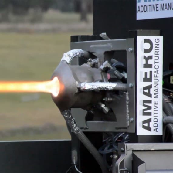 additively manufactured rocket nozzle