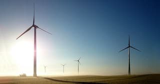 wind turbines
