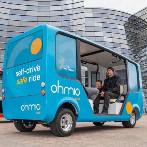 Ohmio driverless vehicle
