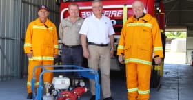 Gorman-Rupp and Hydro Innovations worked together to distribute the pumps to fire stations across Australia.