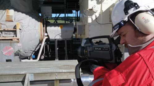 Leak detection … Inspectahire easily detects gases in difficult to reach or hazardous locations