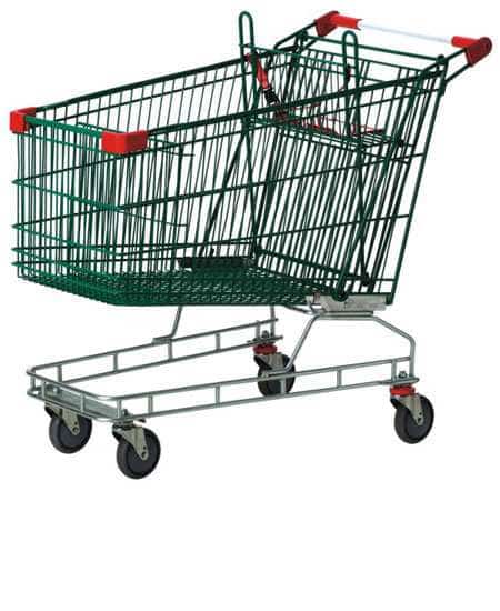 Elite -212 Nylon Coated Shopping Trolley 212 Litre ... plastic locking wire harness for strap 