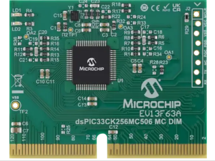 Microchip Technology EV13F63A Motor Control Dual-Inline-Module ...